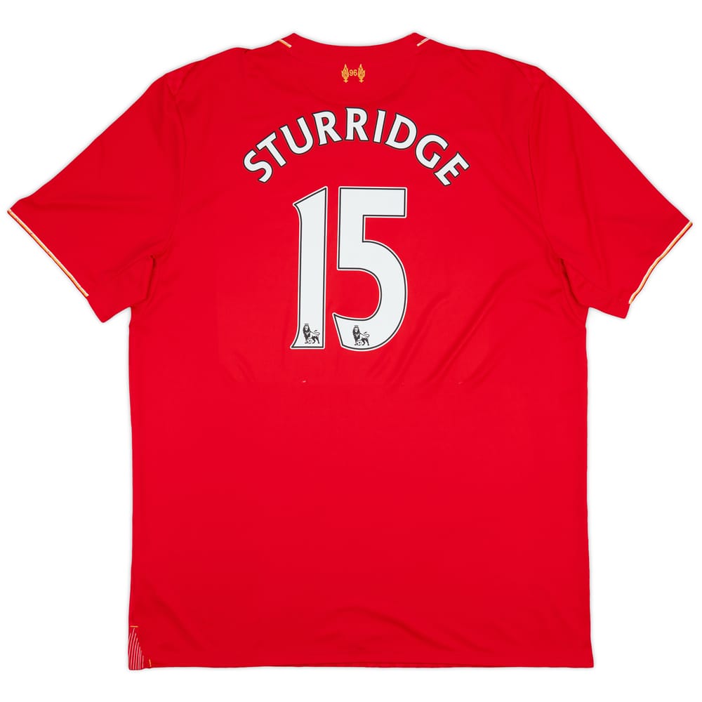2015-16 Liverpool Home Shirt Sturridge #15 - 6/10 - (3XL)