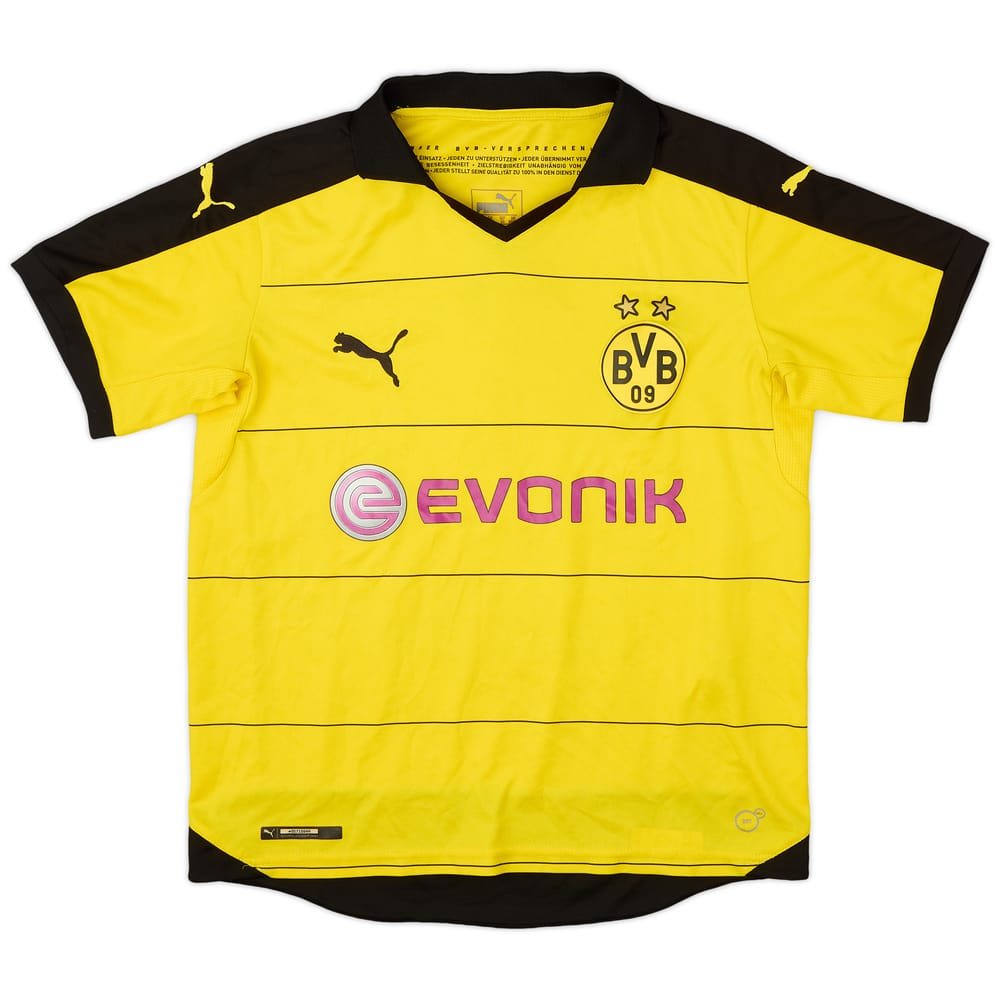 2015-16 Borussia Dortmund Home Shirt - 8/10 - (XL.Boys)