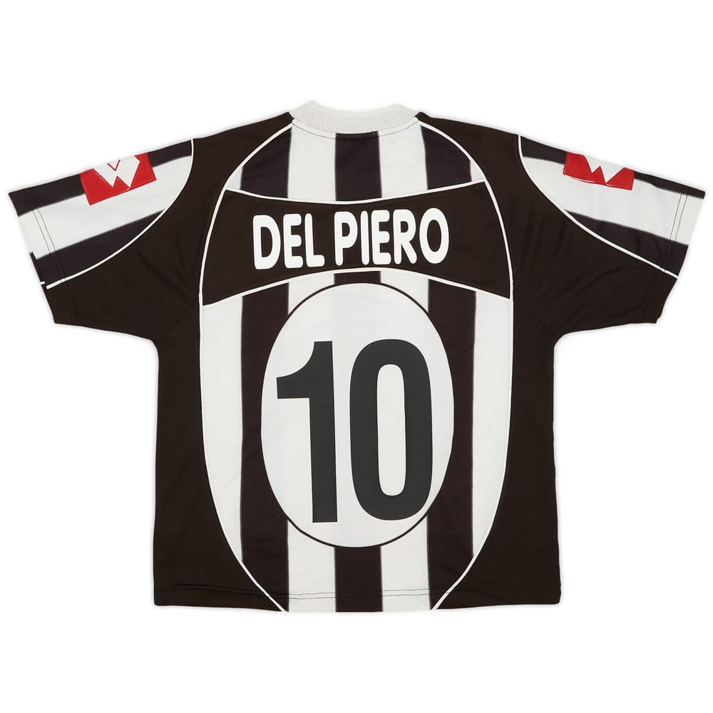 2002-03 Juventus Home Shirt Del Piero #10 - 5/10 - (S)