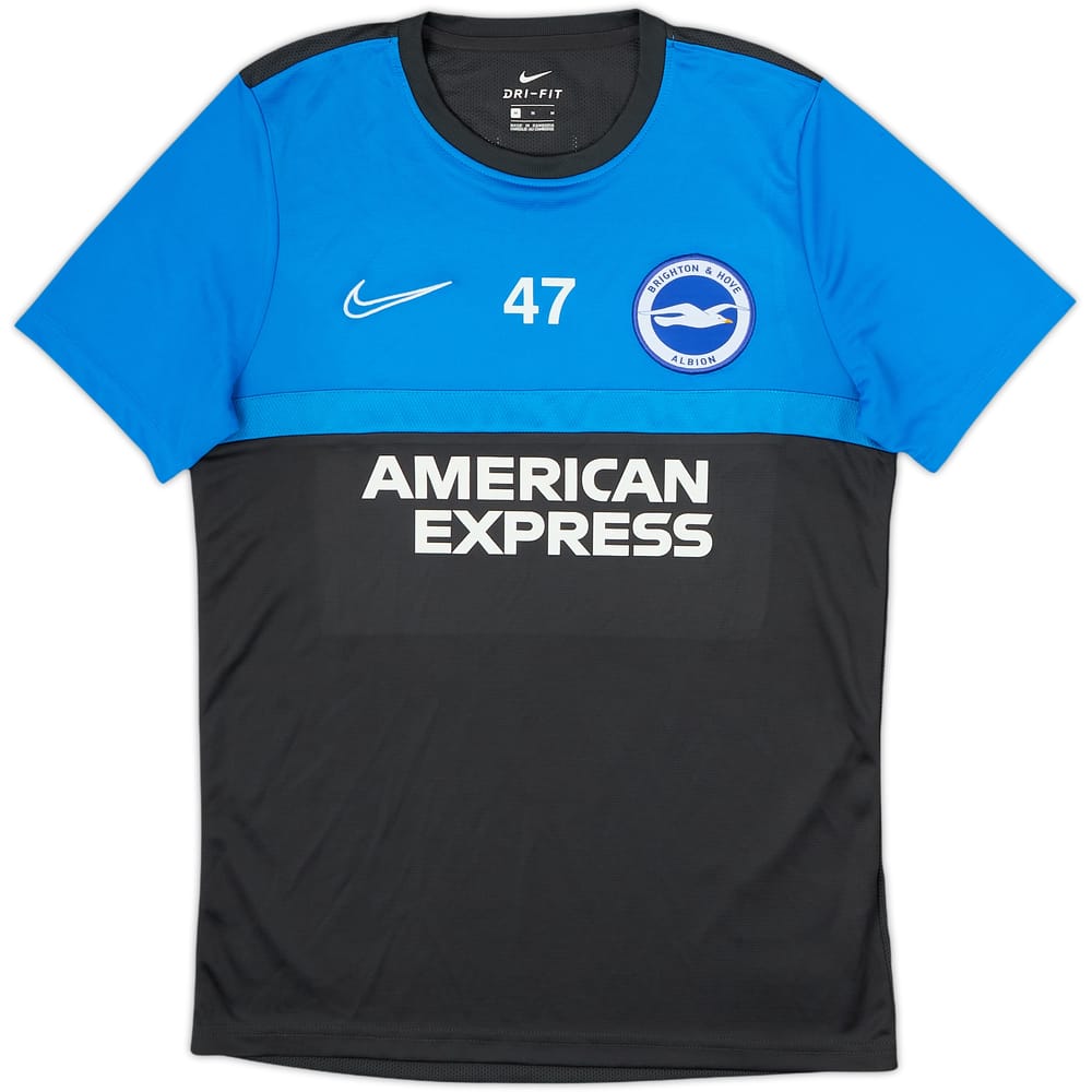 2020-21 Brighton Player Issue Nike Training Shirt #47 - 9/10 - (M)