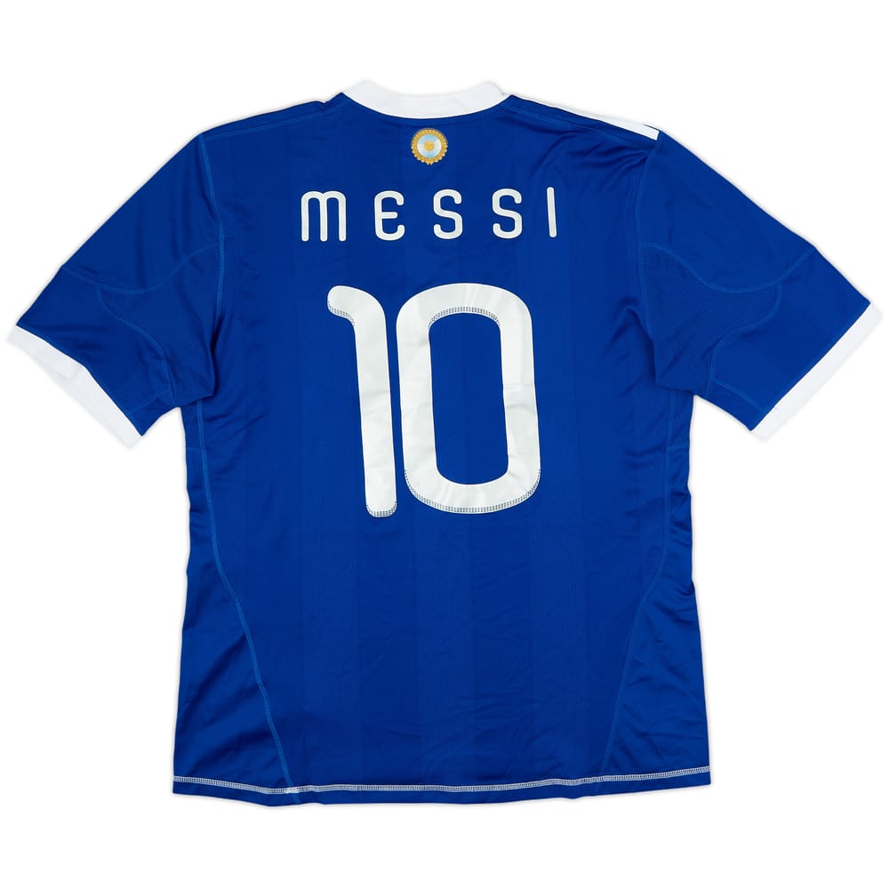 2010-11 Argentina Away Shirt Messi #10 - 10/10 - (L)