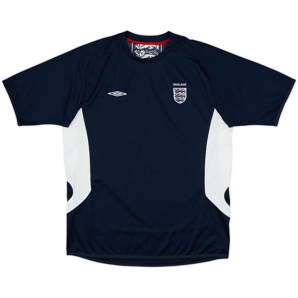 2005-06 England Umbro Training Shirt - 6/10 - (L)