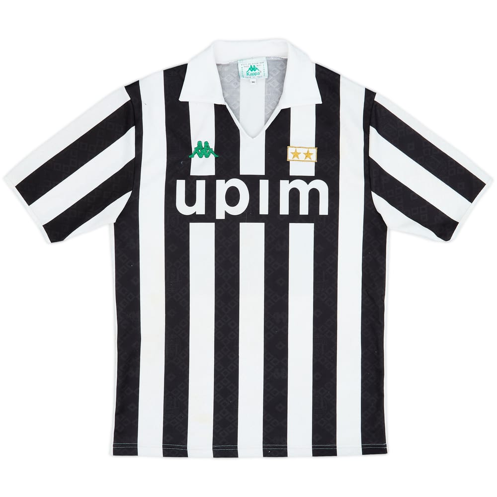 1991-92 Juventus Home Shirt - 7/10 - (M)