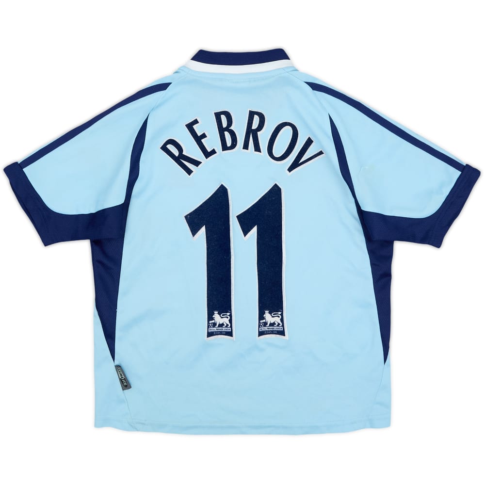 2001-02 Tottenham Away Shirt Rebrov #11 - 7/10 - (M.Boys)