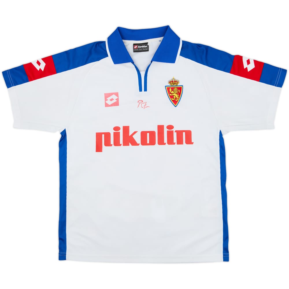 2003-05 Real Zaragoza Home Shirt #3 - 6/10 - (M)