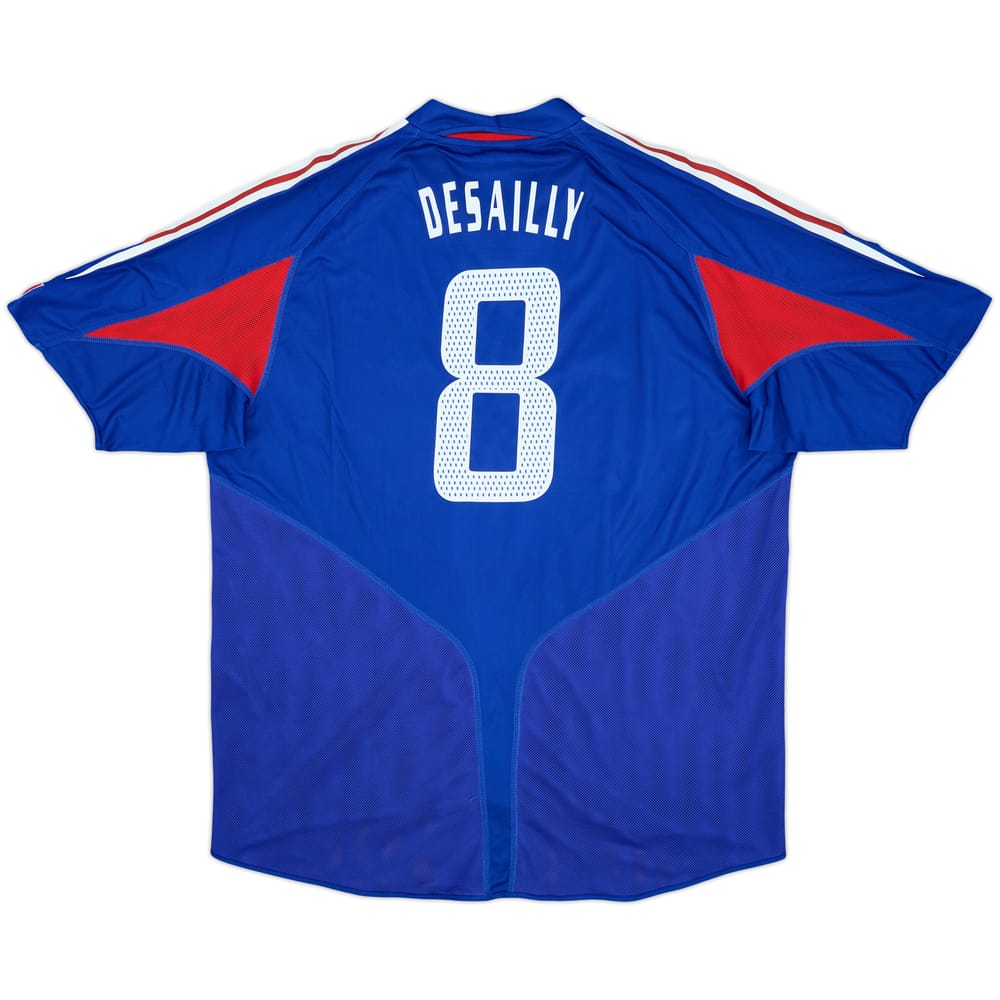 2004-06 France Home Shirt Desailly #8 - 9/10 - (XL)