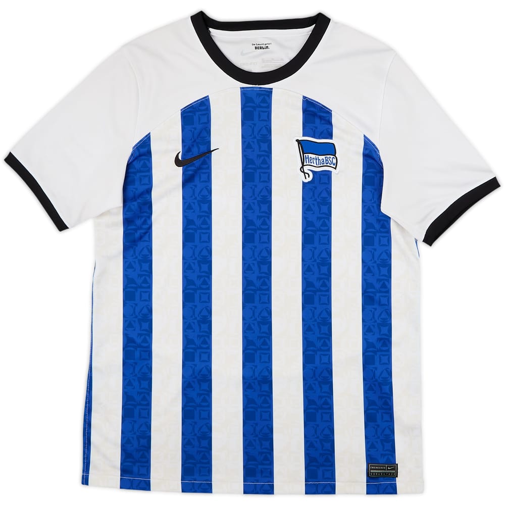 2022-23 Hertha Berlin Home Shirt - 4/10 - (XL.Boys)