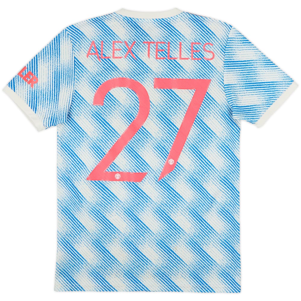 2021-22 Manchester United Away Shirt Alex Telles #27 - 8/10 - (S)