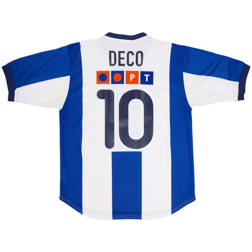 2000-01 Porto Home Shirt Deco #10 - 9/10 - (L)
