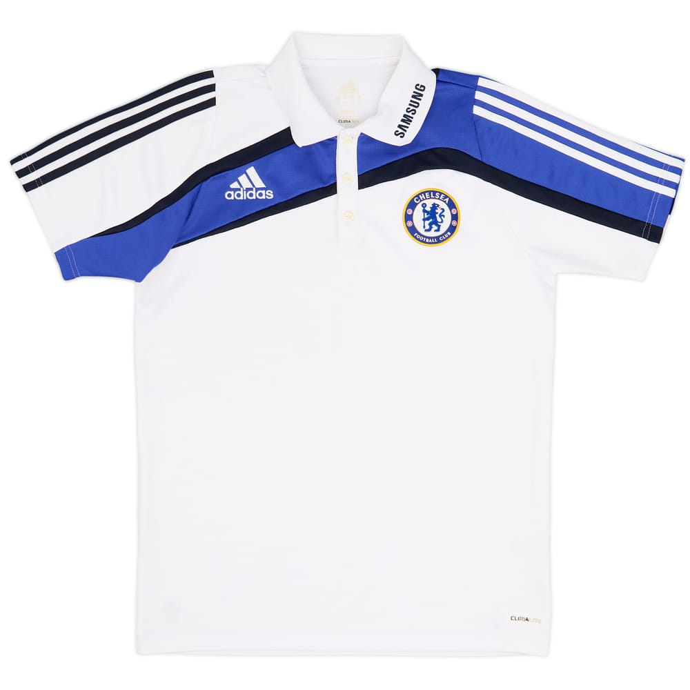 2009-10 Chelsea adidas Polo Shirt - 8/10 - (L)