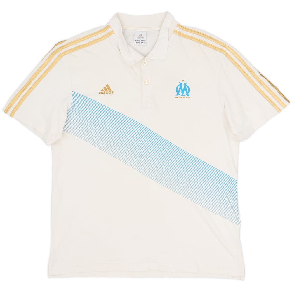 2011-12 Olympique Marseille adidas Polo Shirt - 5/10 - (M)