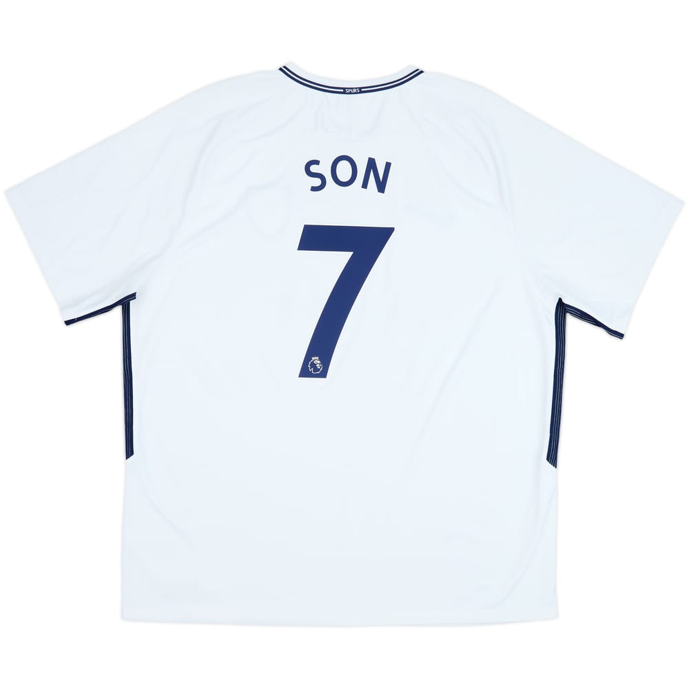 2017-18 Tottenham Home Shirt Son #7 - 8/10 - (3XL)