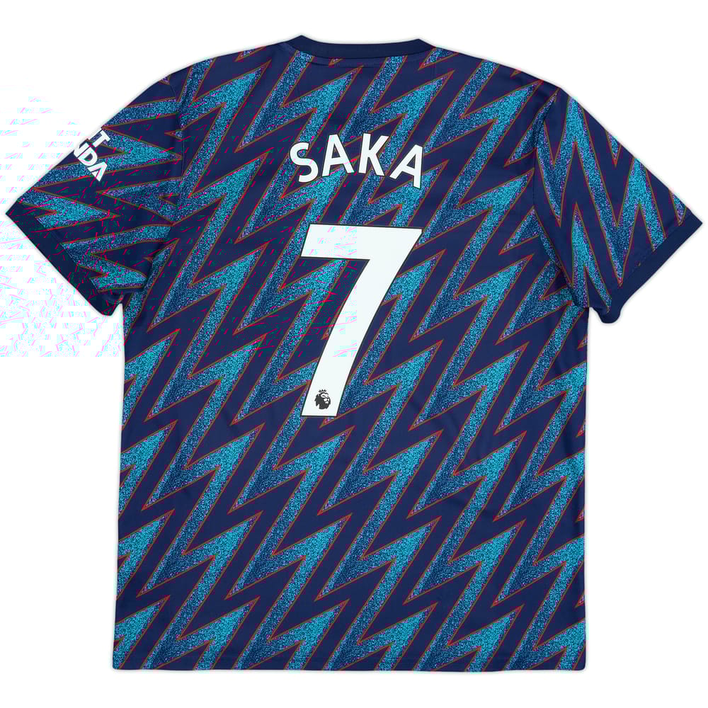 2021-22 Arsenal Third Shirt Saka #7 - 10/10 - (L)