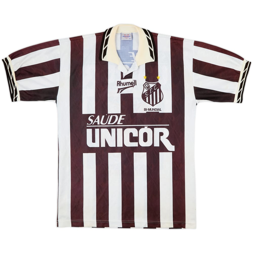 1996 Santos Away Shirt #10 - 7/10 - (L)