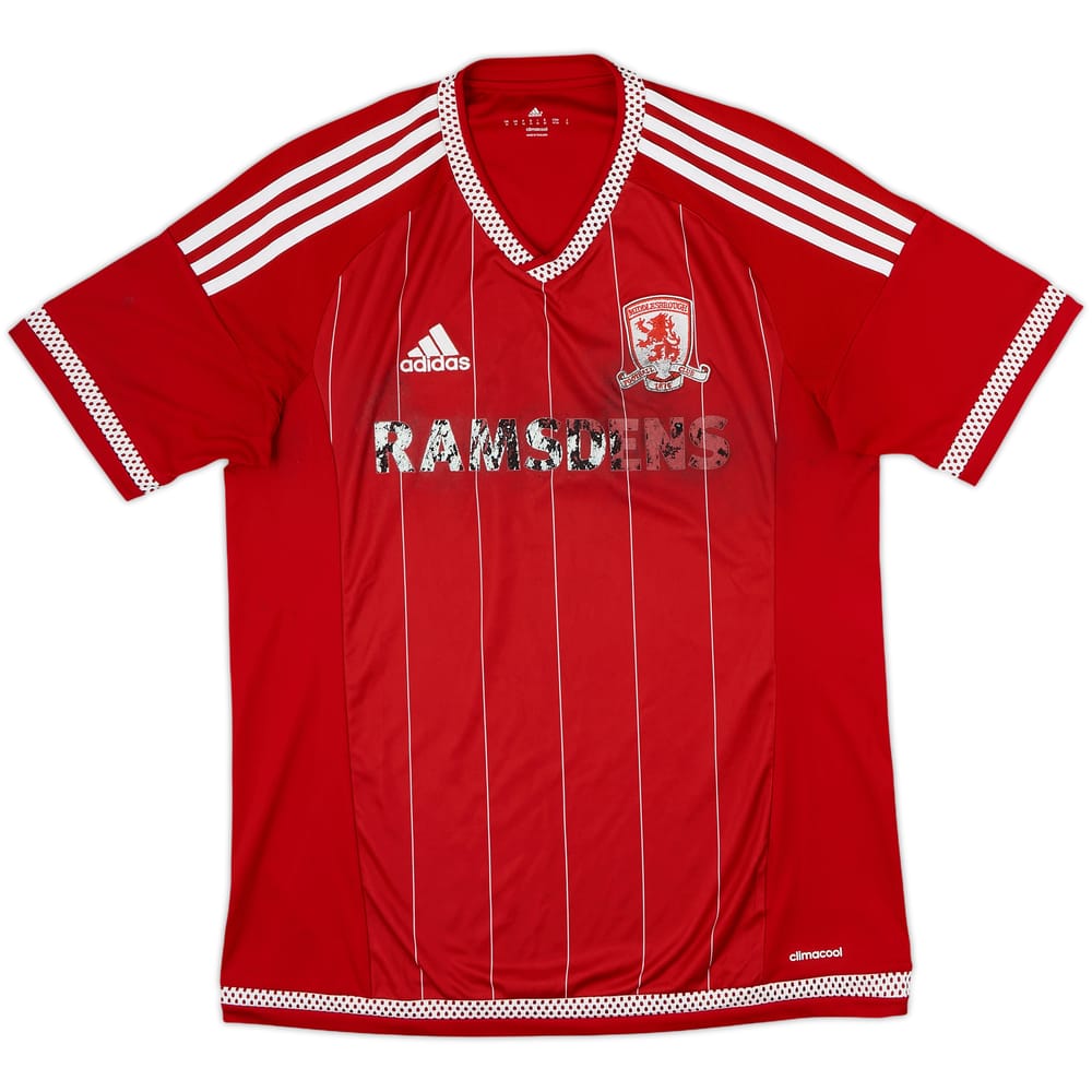 2015-16 Middlesbrough Home Shirt - 3/10 - (M)