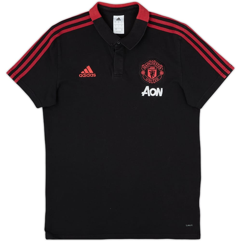 2018-19 Manchester United adidas Polo Shirt - 6/10 - (L)