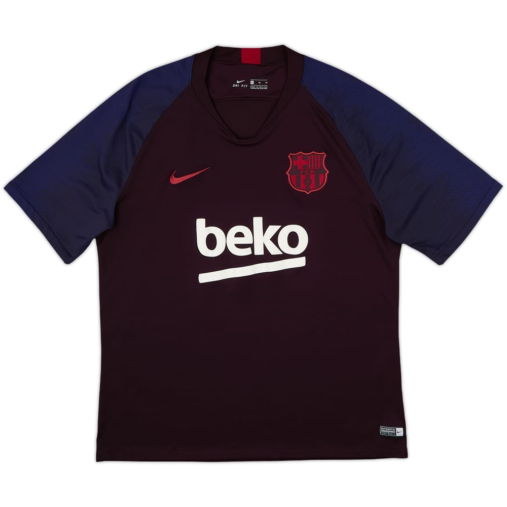 2019-20 Barcelona Nike Training Shirt - 9/10 - (XL)