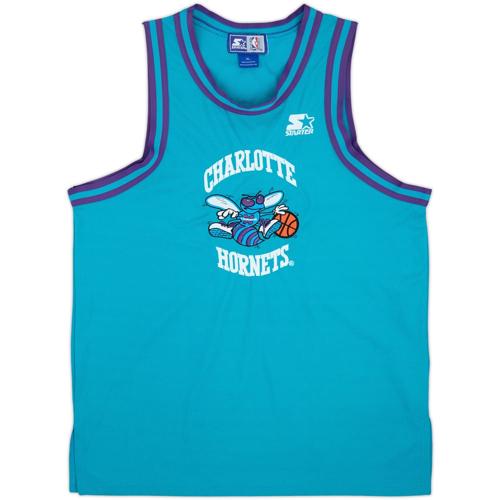 1990s Charlotte Hornets #23 Starter Training Jersey - 8/10 - (XL)