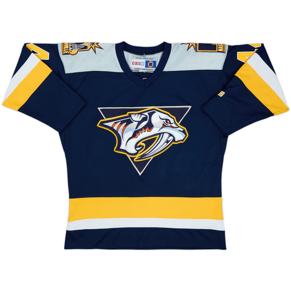 2000-04 Nashville Predators Timonen #44 CCM Away Jersey - 7/10 - (M)