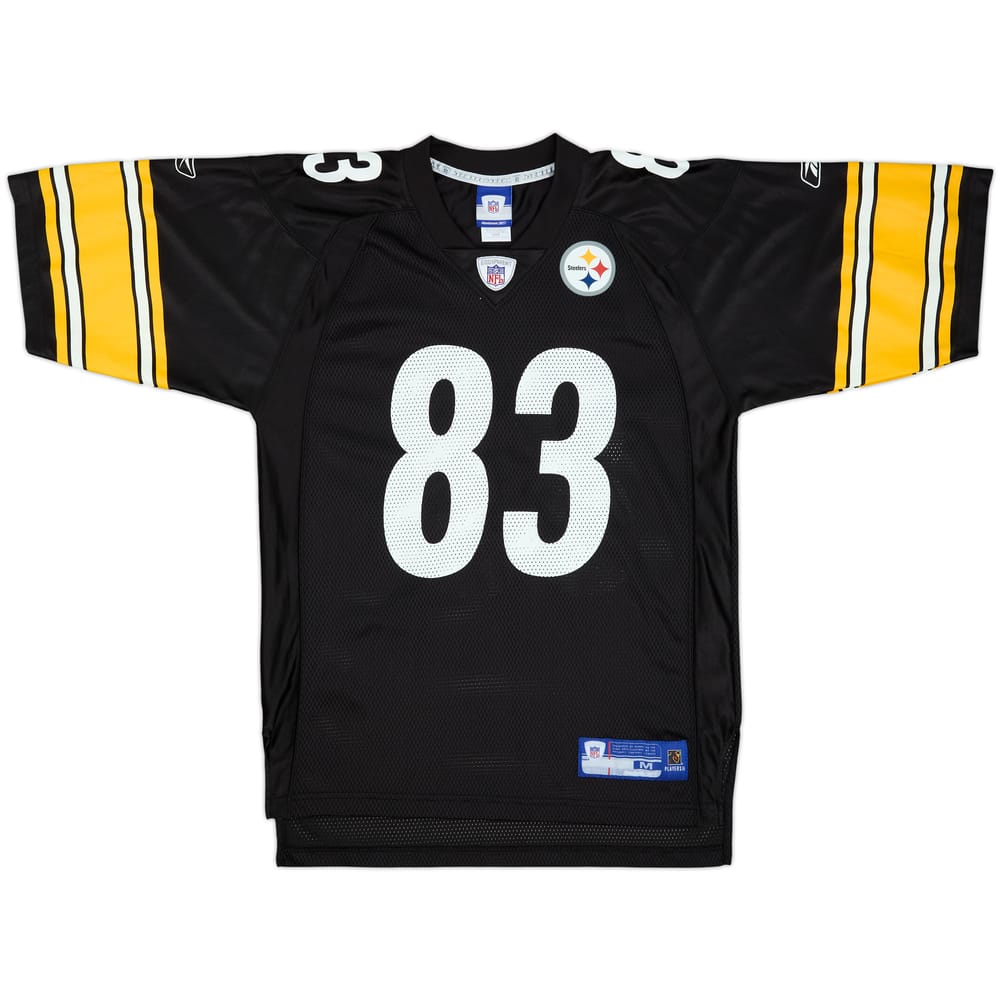 2005-06 Pittsburgh Steelers Miller #83 Reebok On Field Home Jersey - 9/10 - (M)