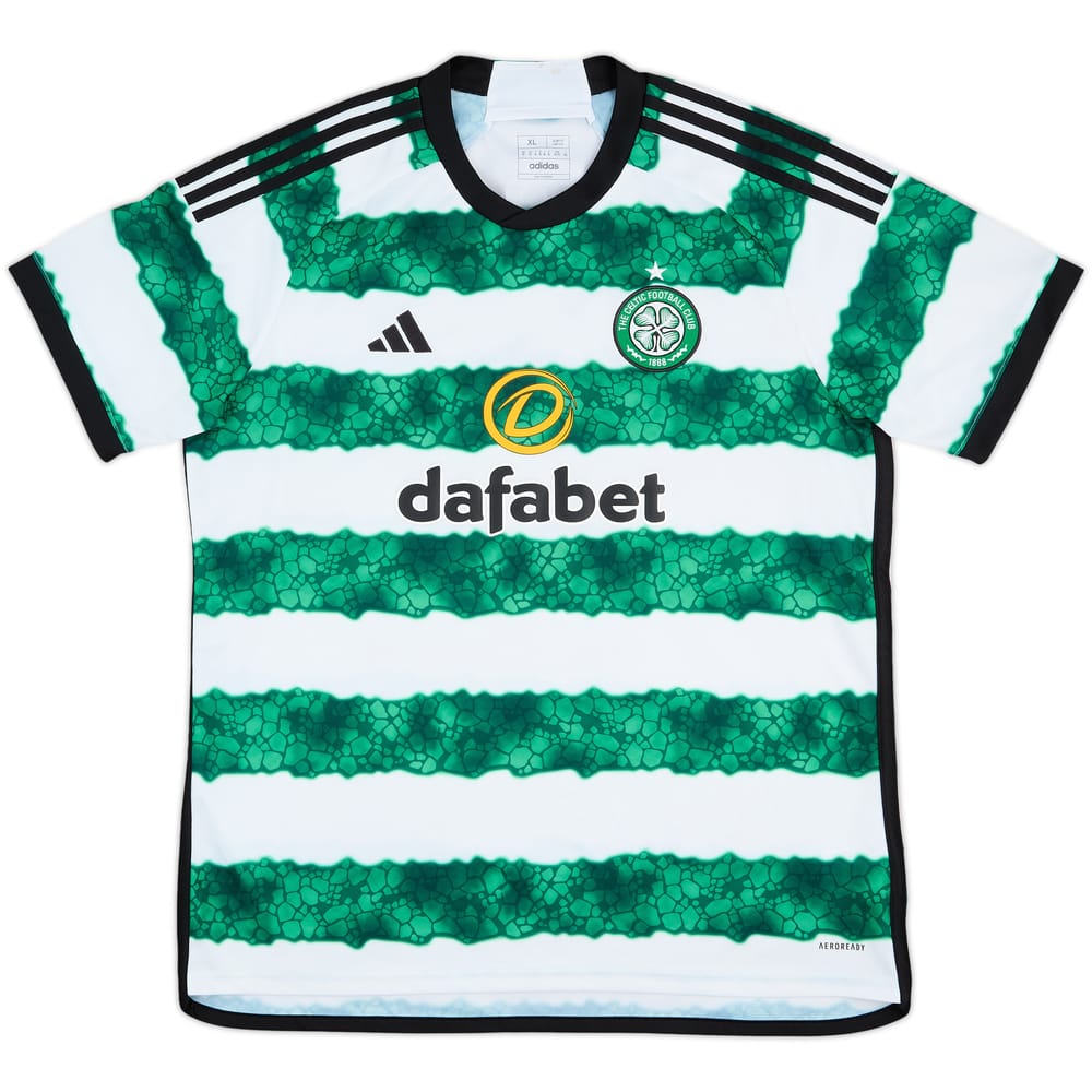 2023-24 Celtic Home Shirt - 7/10 - (XL)