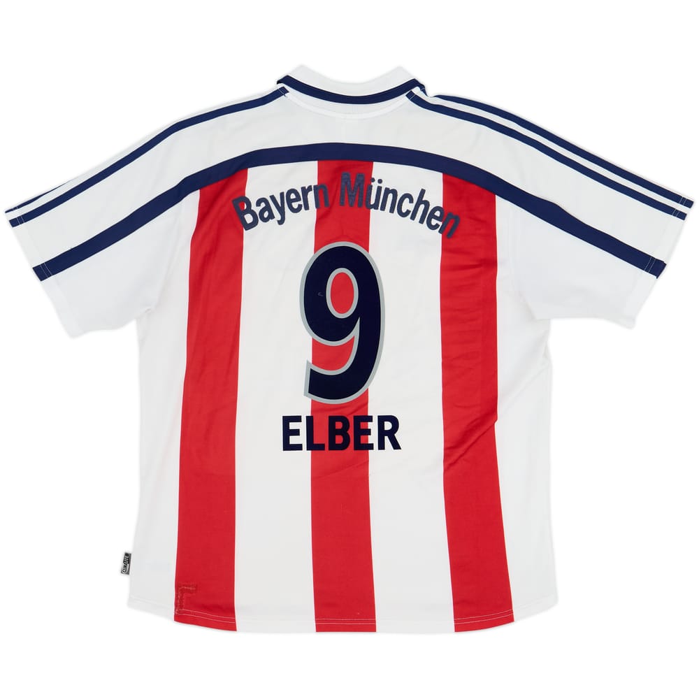 2000-01 Bayern Múnich Camiseta Visitante Elber #9 - 6/10 - (L)