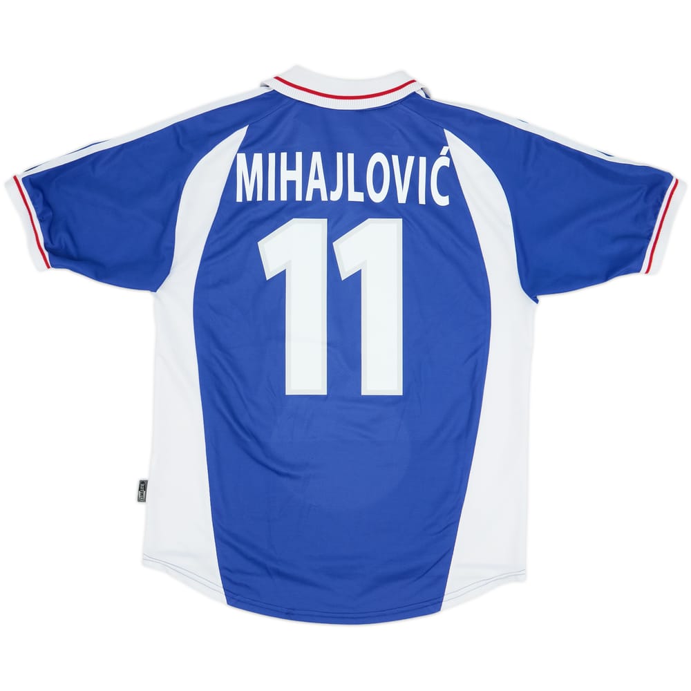 2000-01 Yugoslavia Home Shirt Mihajlovic #11 - 8/10 - (M)