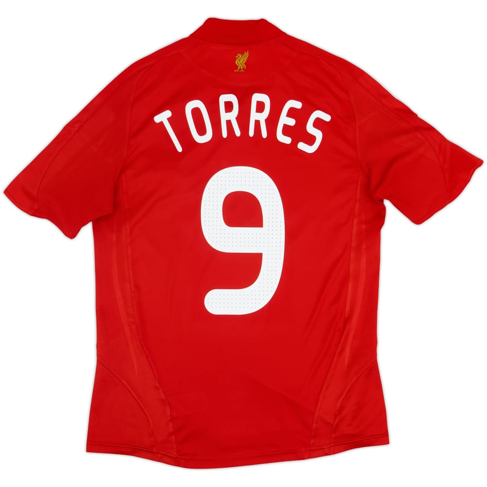 2008-10 Liverpool Home Shirt Torres #9 - 7/10 - (M)