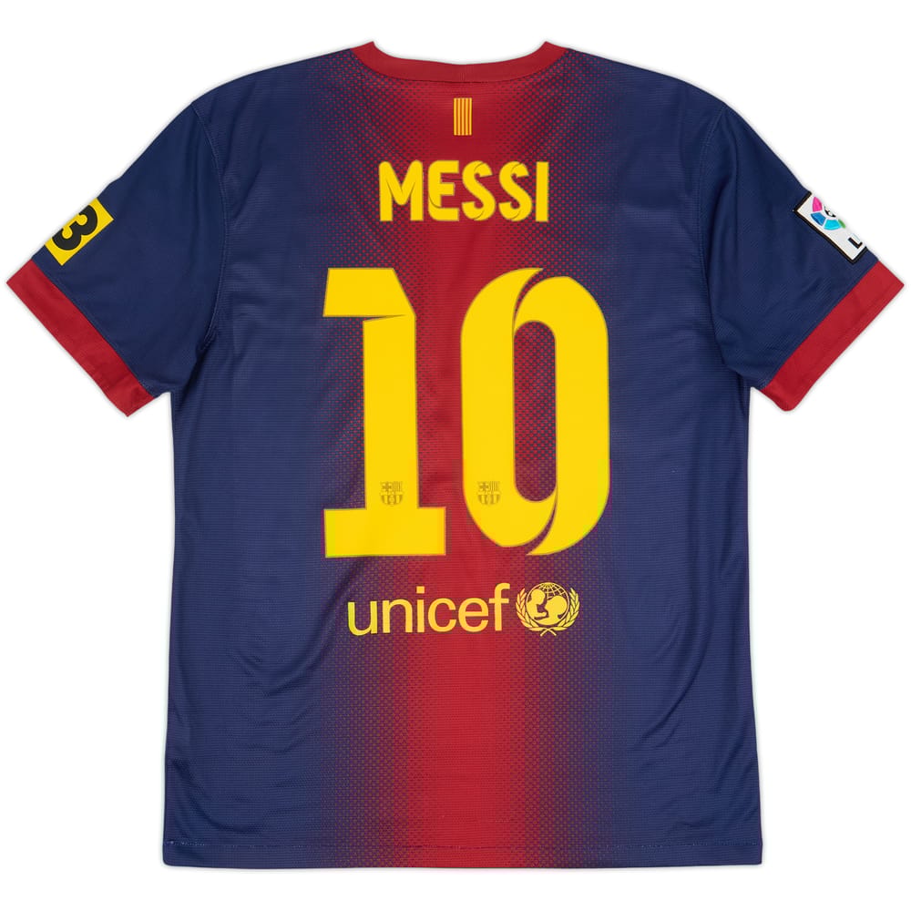 2012-13 Barcelona Home Shirt Messi #10 - 8/10 - (M)