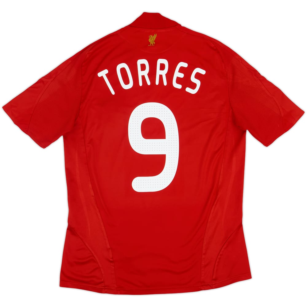 2008-10 Liverpool Camiseta Local Torres #9 - 8/10 - (M)