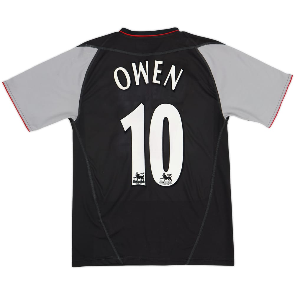 2002-04 Liverpool Away Shirt Owen #10 - 8/10 - (S)
