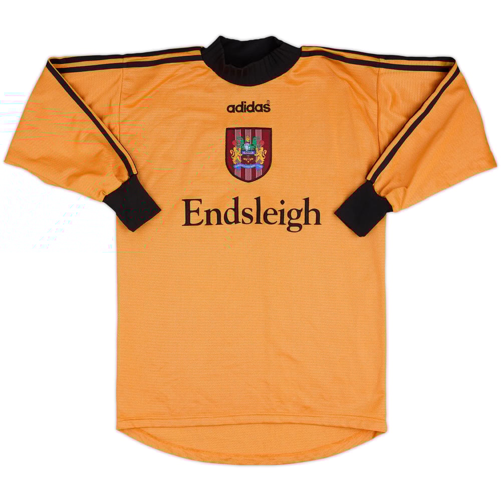 1996-98 Burnley Signed GK Shirt - 10/10 - (S)