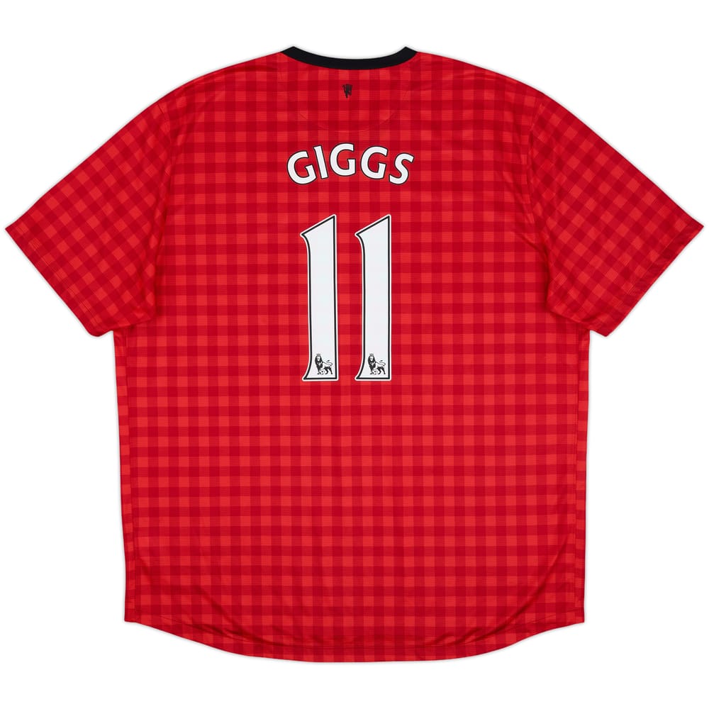 2012-13 Manchester United Home Shirt Giggs #11 - 6/10 - (XXL)