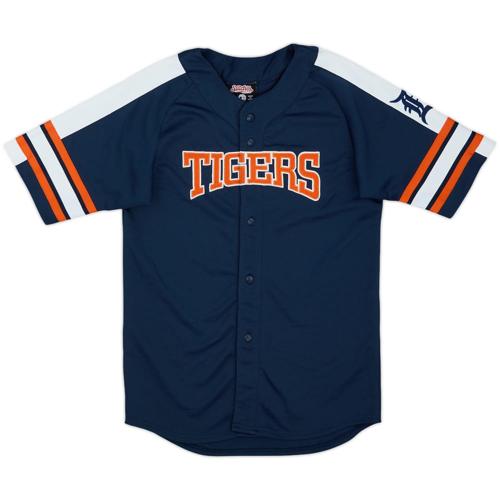 2000s Detroit Tigers Stitches Jersey - 9/10 - (L.Boys)