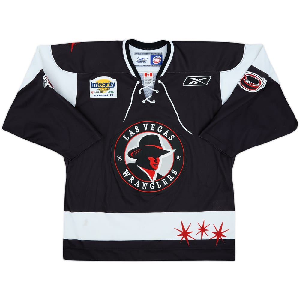 2010-11 Las Vegas Wranglers Reebok Home Jersey - 7/10 - (M)