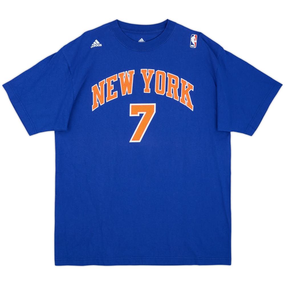 2006-07 New York Knicks Frye #7 adidas Tee - 8/10 - (L)