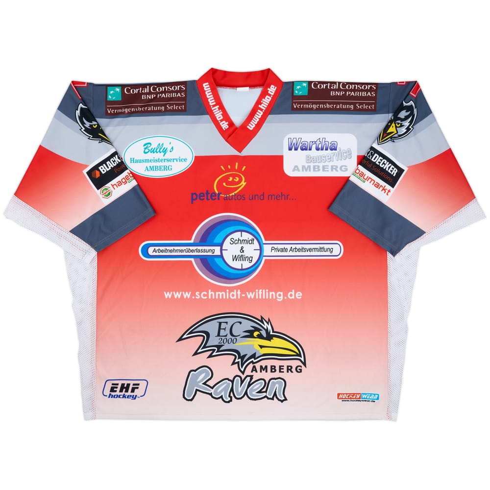2000s EC 2000 Amberg Ravens Bauerschmitt #1 HockeyWear Home Jersey - 8/10 - (XXL)