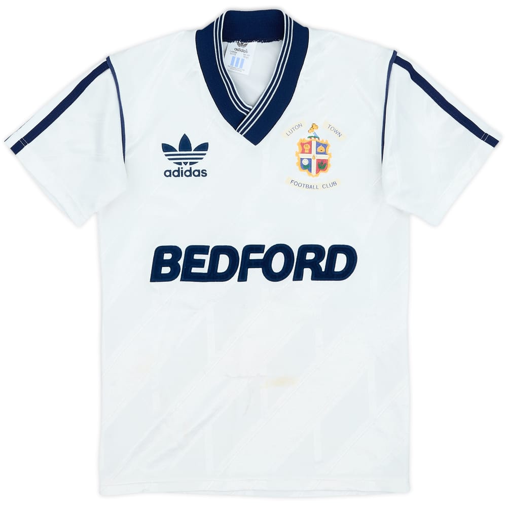 1987-89 Luton Town Home Shirt - 6/10 - (L.Boys)