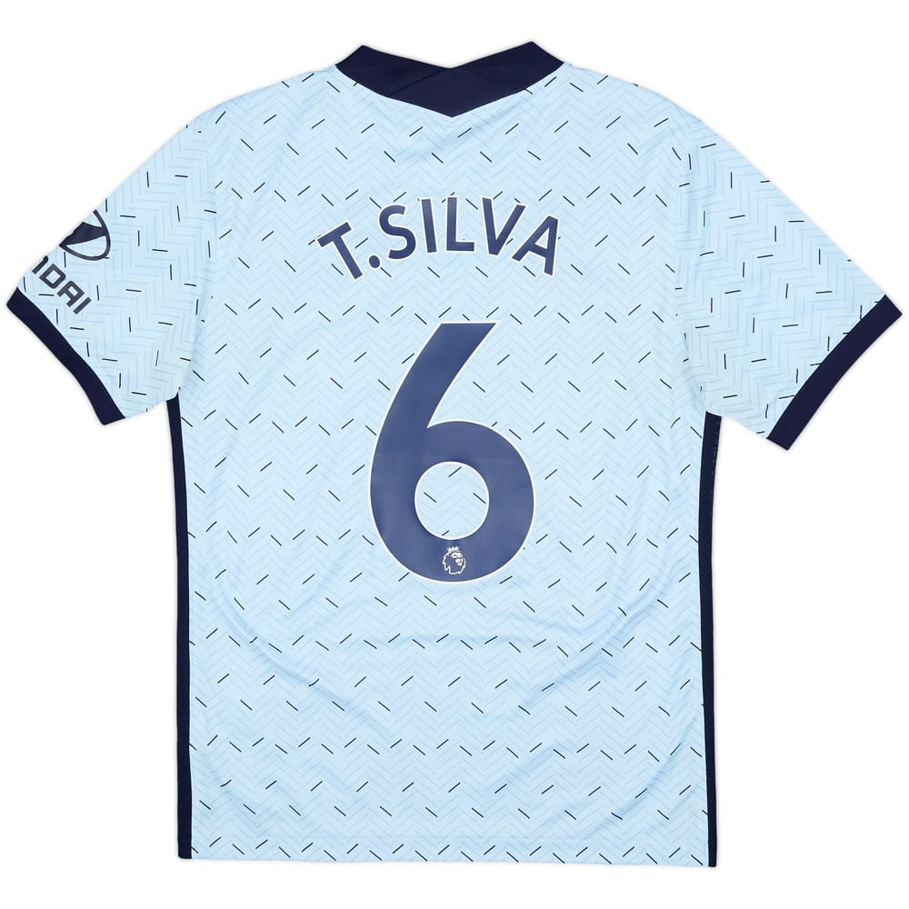 2020-21 Chelsea Away Shirt T.Silva #6 - 6/10 - (S)