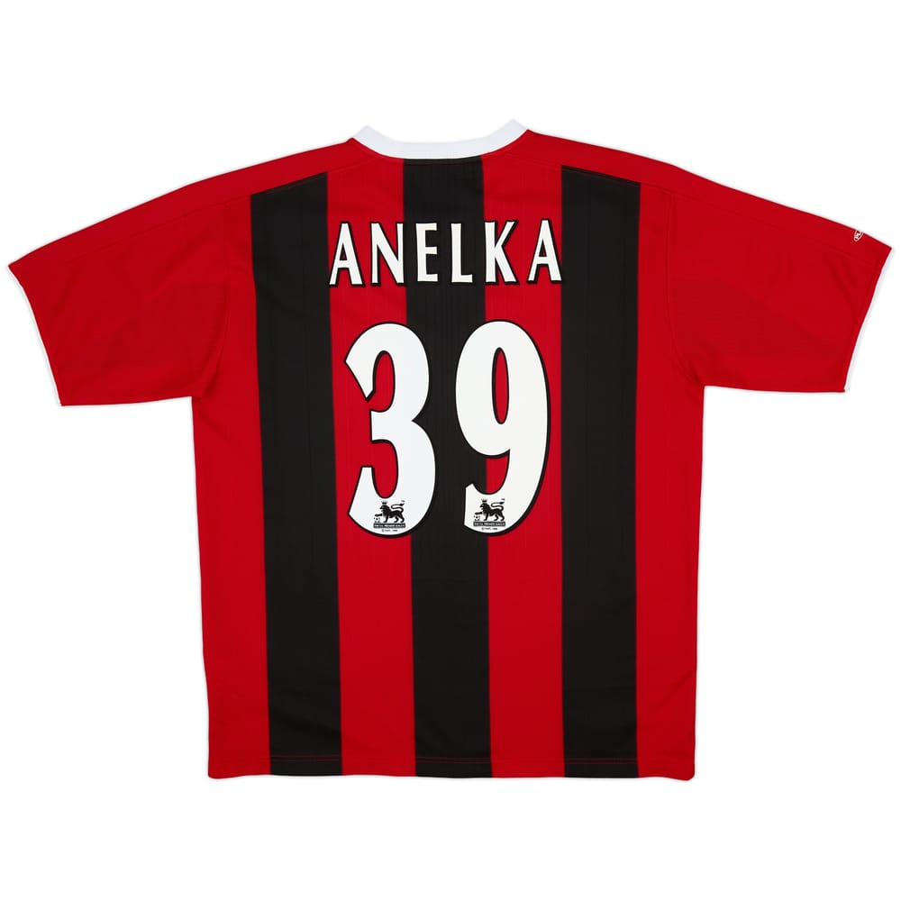 2003-04 Manchester City Away Shirt Anelka #39 - 9/10 - (L)