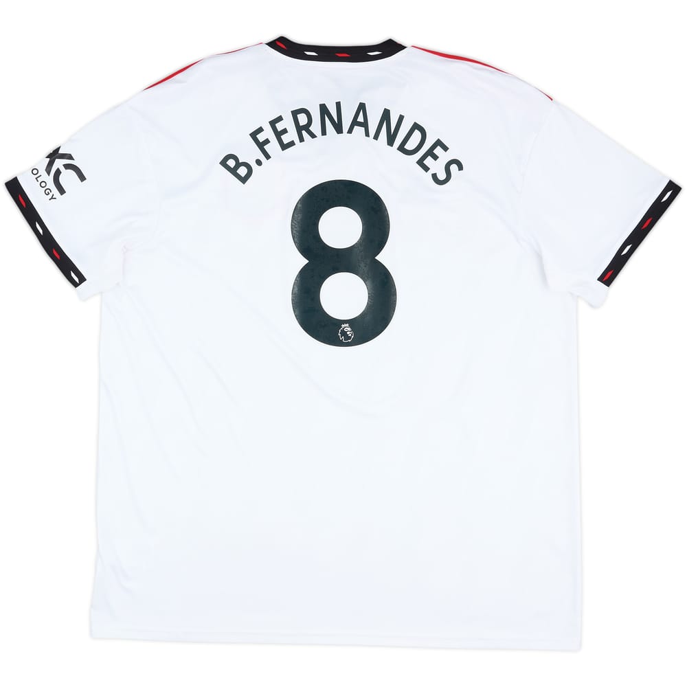 2022-23 Manchester United Away Shirt B.Fernandes #8 - 10/10 - (XXL)