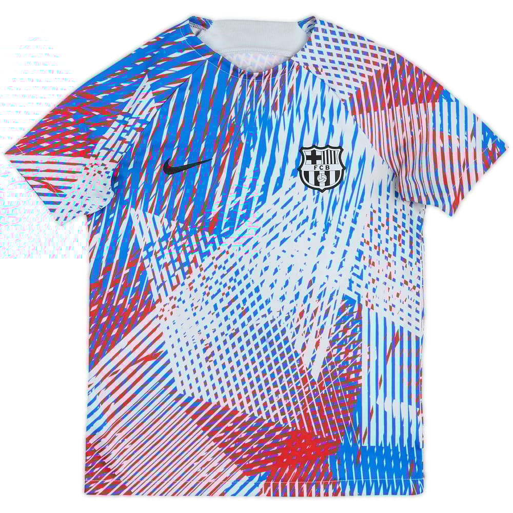 2022-23 Barcelona Nike Training Shirt - 10/10 - (L.Boys)