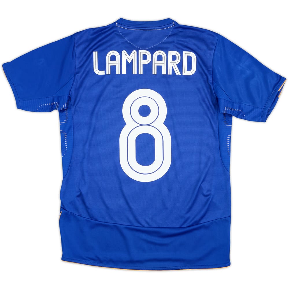 2005-06 Chelsea Centenario Local Camiseta Lampard #8 - 8/10 - (XL.Boys)