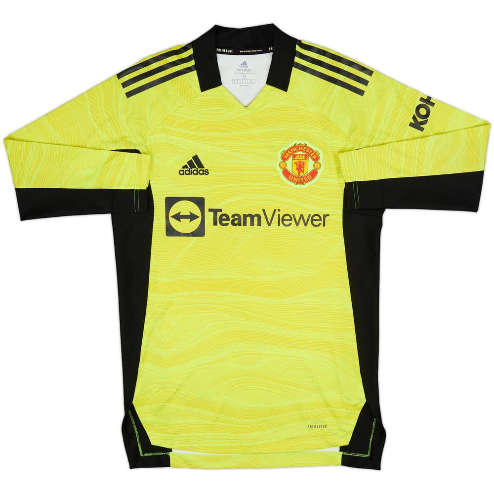 2021-22 Manchester United GK Shirt - 7/10 - (S)