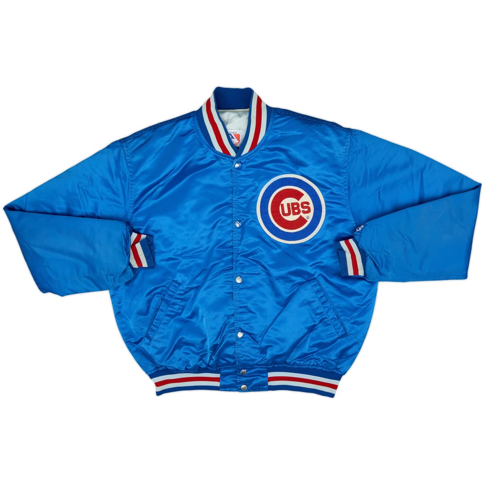 1980s Chicago Cubs Starter Satin Varsity Jacket - 5/10 - (L)
