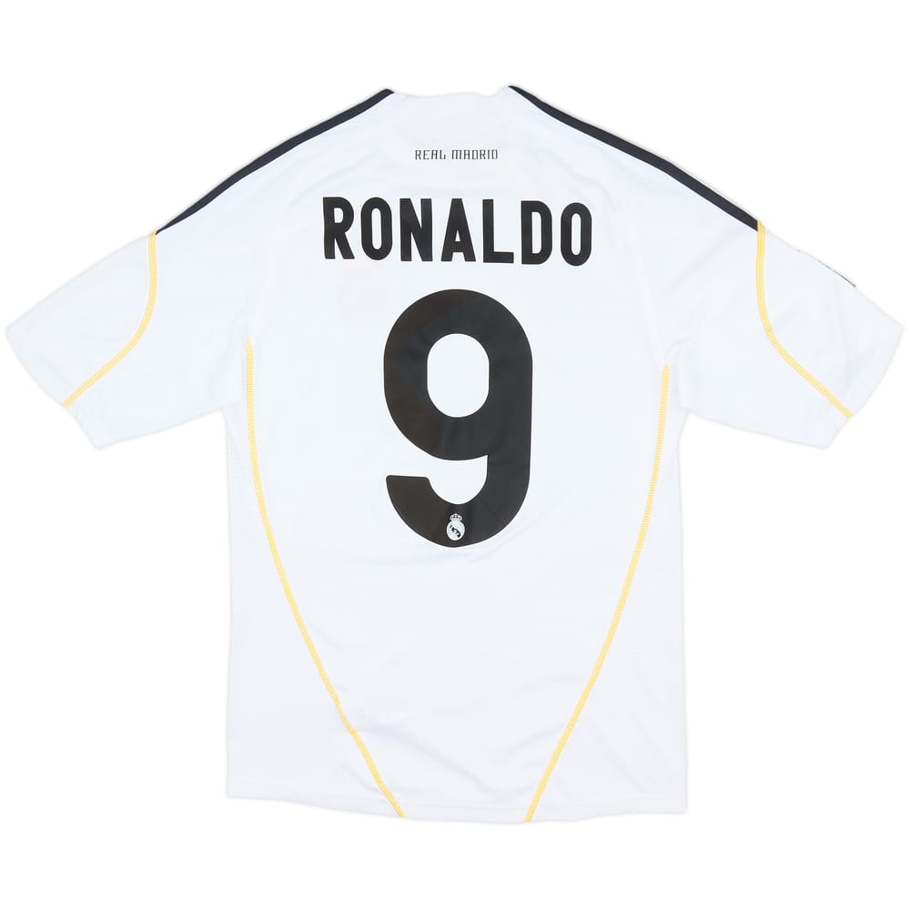 2010-11 Real Madrid Home Shirt Ronaldo #9 - 10/10 - (S)