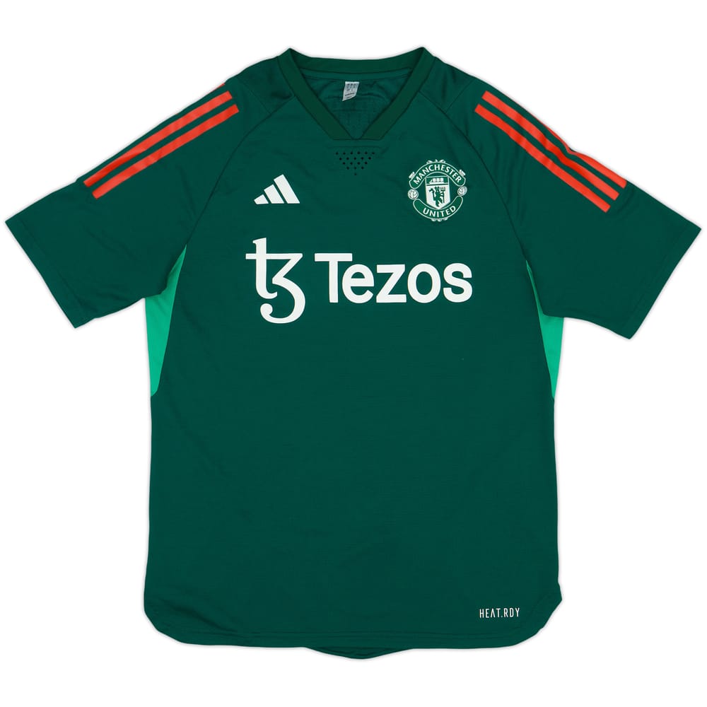 2023-24 Manchester United Authentic adidas Training Shirt - 9/10 - (M)