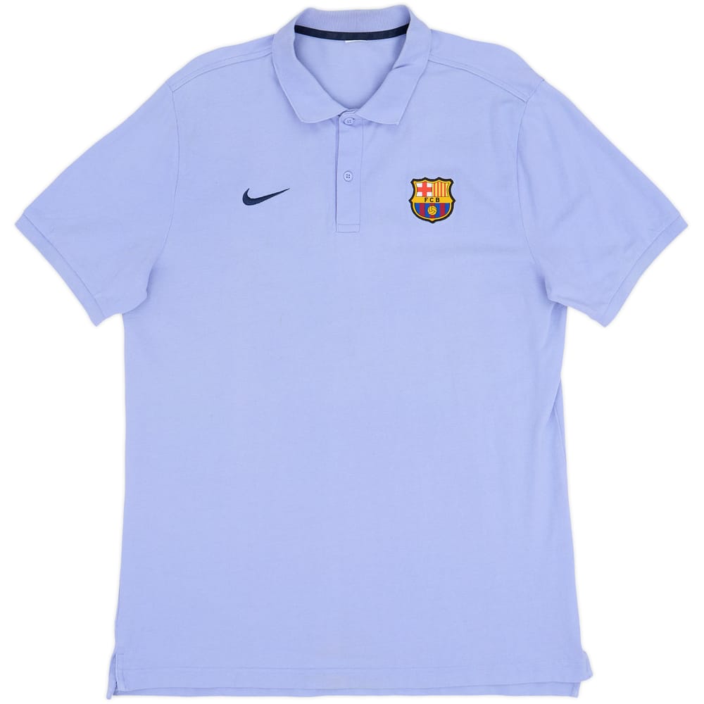 2021-22 Barcelona Nike Polo Shirt - 7/10 - (L)