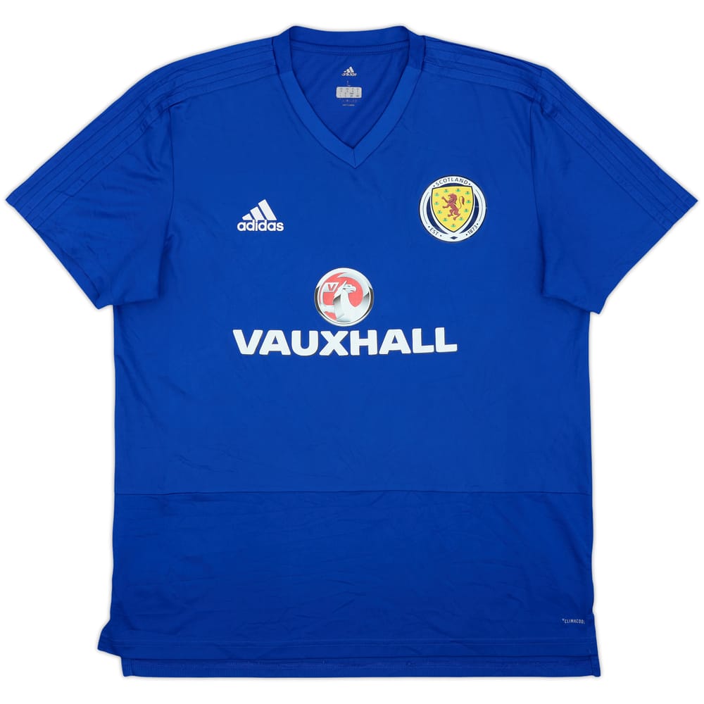 2017-18 Scotland adidas Training Shirt - 9/10 - (L)