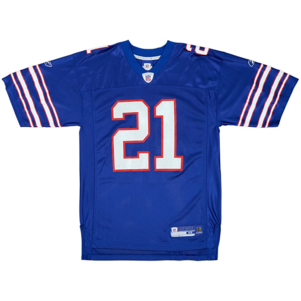 2005-06 Buffalo Bills McGahee #21 Reebok On Field Alternate Jersey - 9/10 - (M)